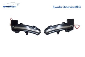  Skoda Octavia 3 Dinamikus LED index 